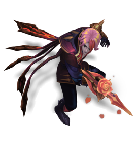 Withered Rose Talon Ruby chroma