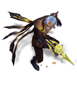 Withered Rose Talon Citrine chroma