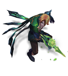 Withered Rose Talon Emerald chroma