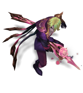 Withered Rose Talon Rose Quartz chroma