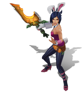 Battle Bunny Riven Rose Quartz chroma