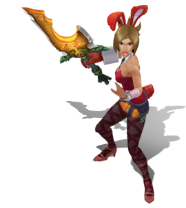Battle Bunny Riven Ruby chroma