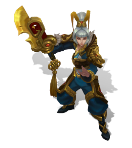 Dragonblade Riven Golden chroma