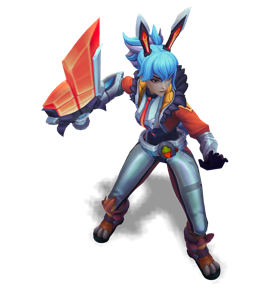 Battle Bunny Prime Riven Ruby chroma
