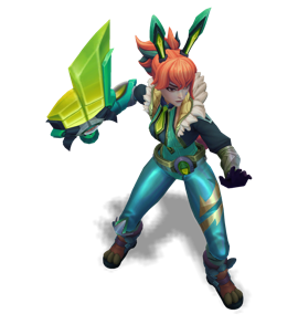 Battle Bunny Prime Riven Emerald chroma