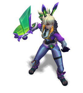 Battle Bunny Prime Riven Tanzanite chroma