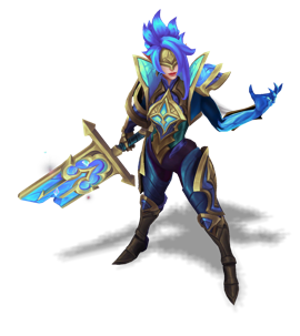 Broken Covenant Riven Sapphire chroma
