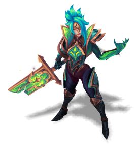 Broken Covenant Riven Emerald chroma