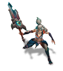 Primal Ambush Riven Turquoise chroma