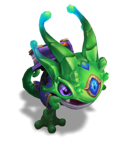 Arcanist Kog'Maw Emerald chroma