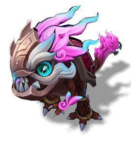 Shan Hai Scrolls Kog'Maw Rose Quartz chroma