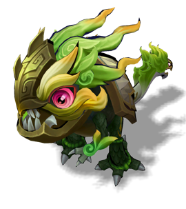 Shan Hai Scrolls Kog'Maw Peridot chroma