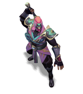 Shockblade Shen Rose Quartz chroma