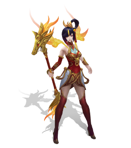 Lunar Empress Lux Ruby chroma
