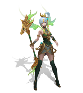 Lunar Empress Lux Peridot chroma