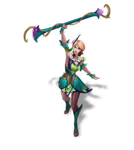 Faerie Court Lux Emerald chroma