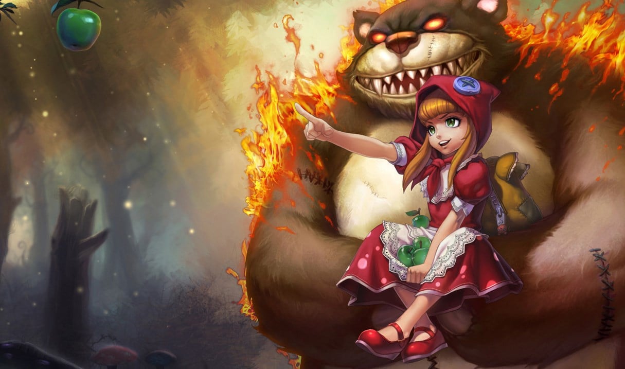 Red Riding Annie splash