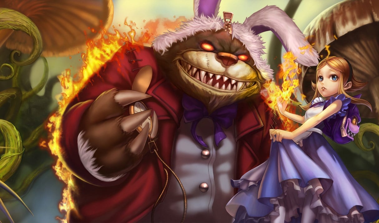 Annie in Wonderland splash