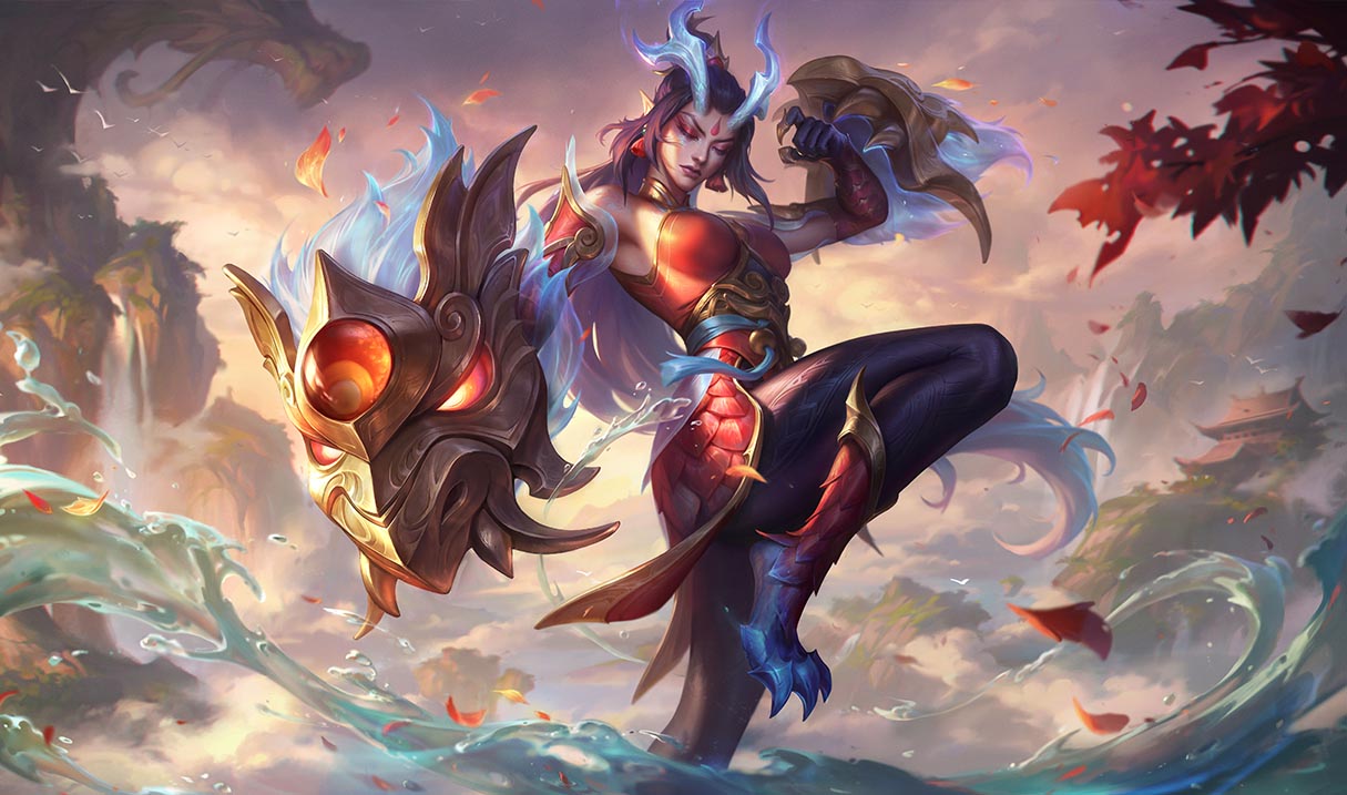 Immortal Journey Shyvana splash