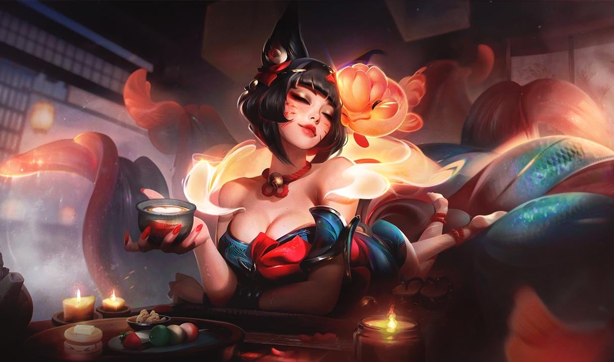 After Hours Spirit Blossom Springs Ahri splash