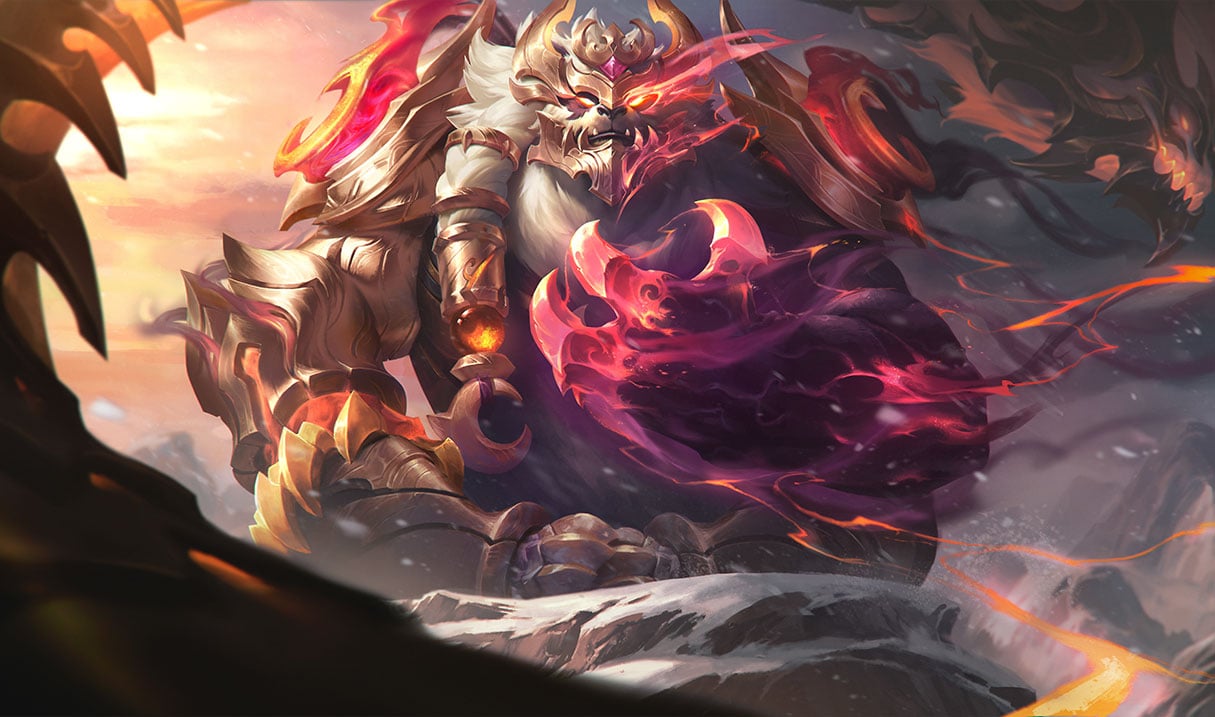 Prestige Duality Dragon Volibear splash