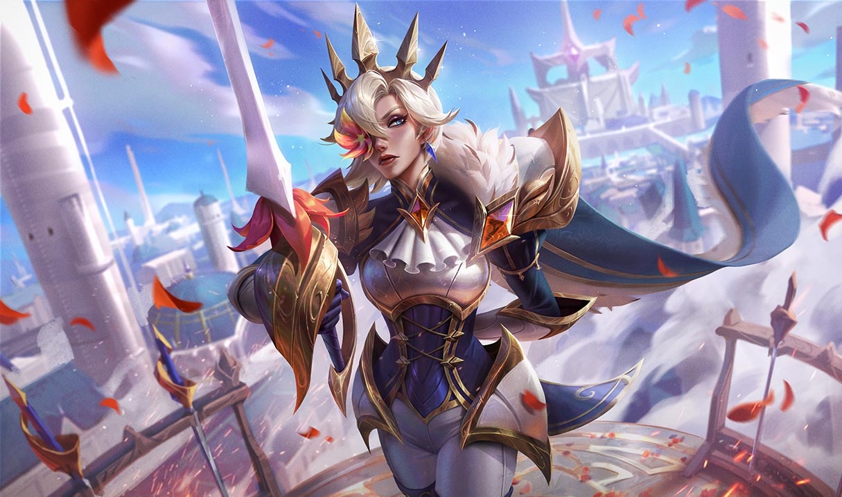 Battle Queen Fiora splash