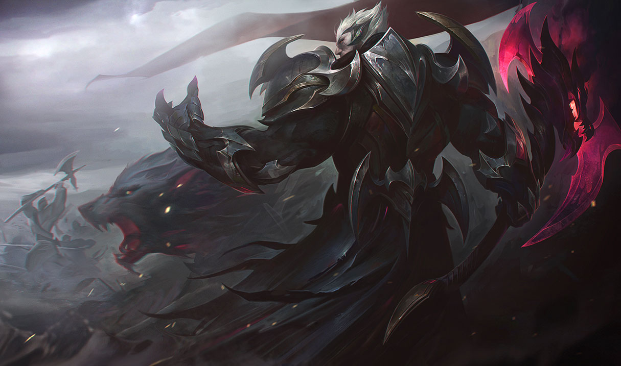 God-King Darius splash