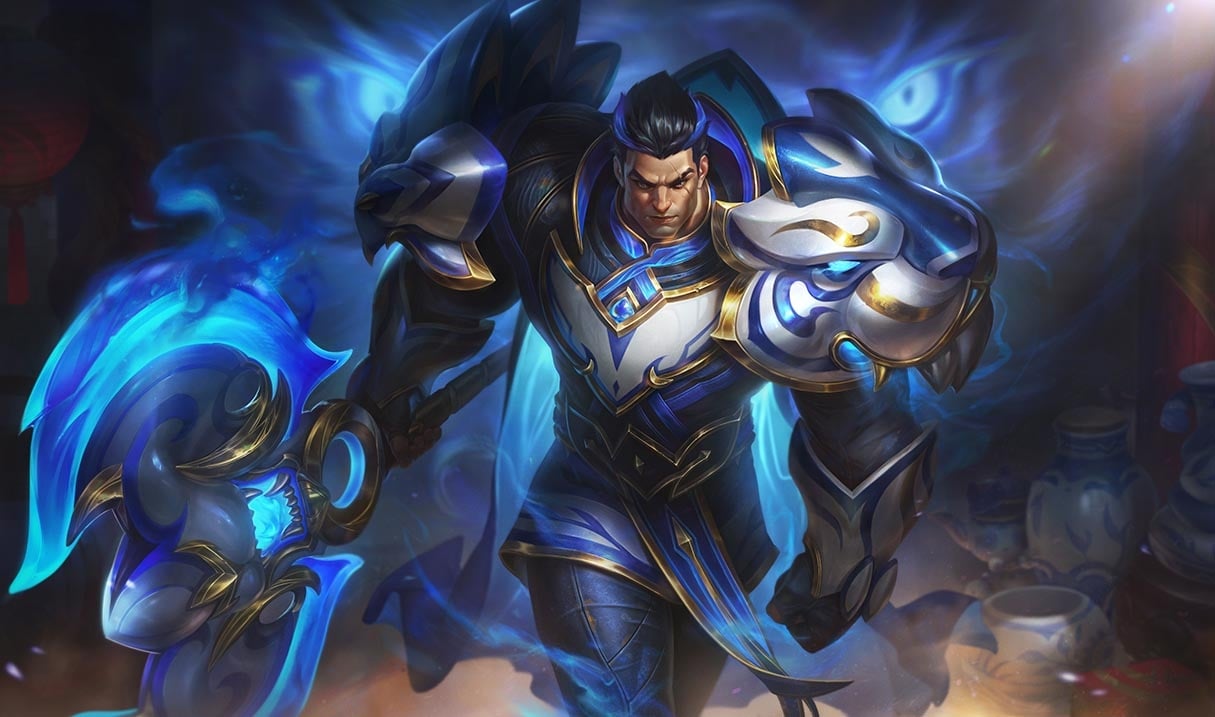 Porcelain Darius splash