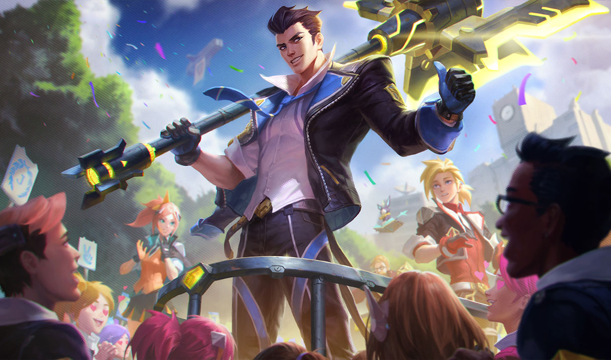 Battle Academia Jayce splash