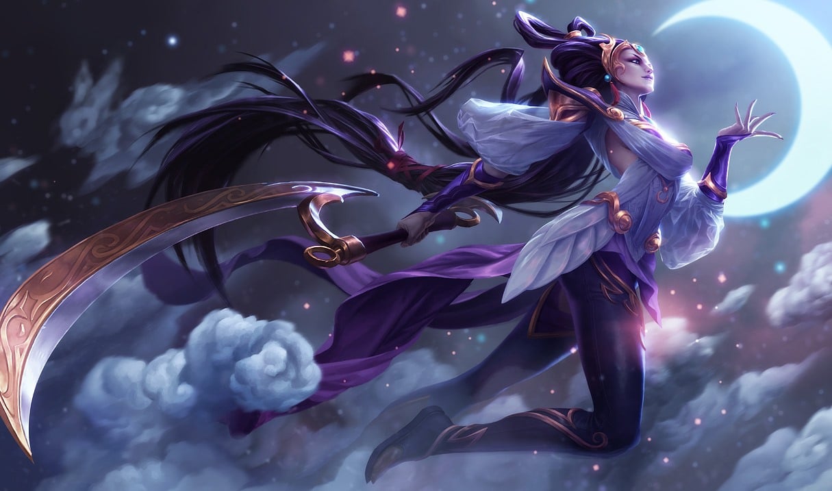 Lunar Goddess Diana splash