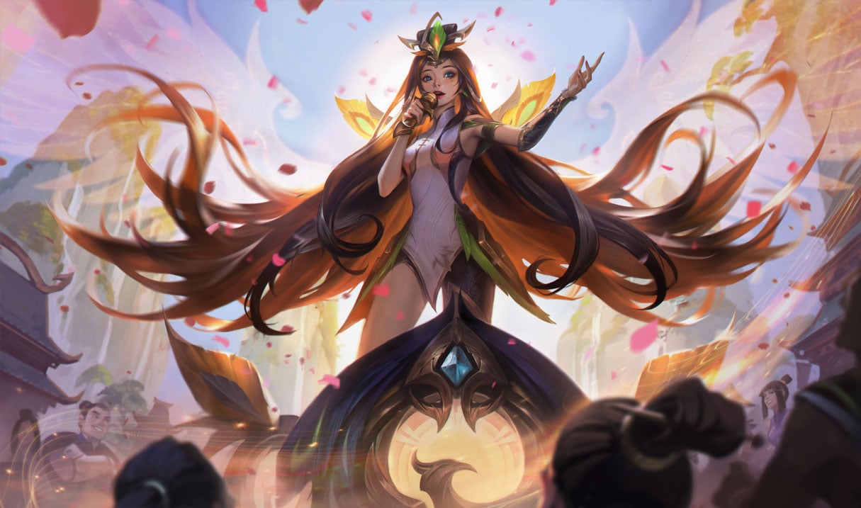 Graceful Phoenix Seraphine splash