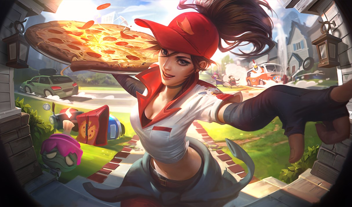 Pizza Delivery Sivir splash