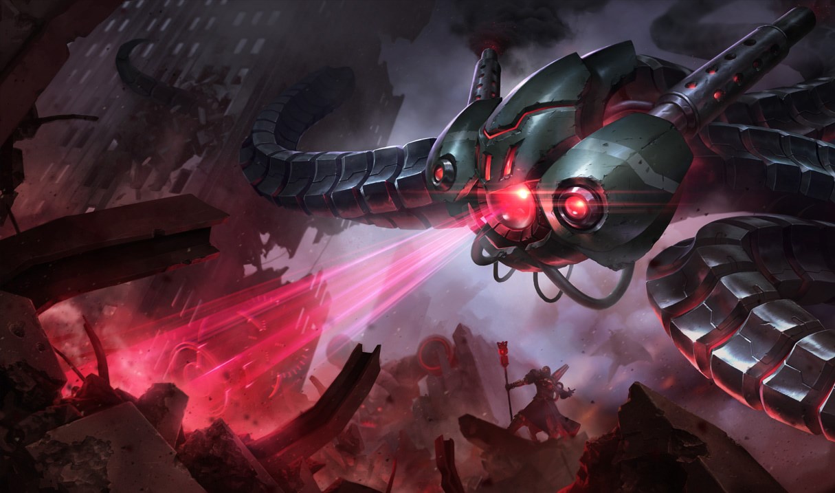 Battlecast Vel'Koz splash