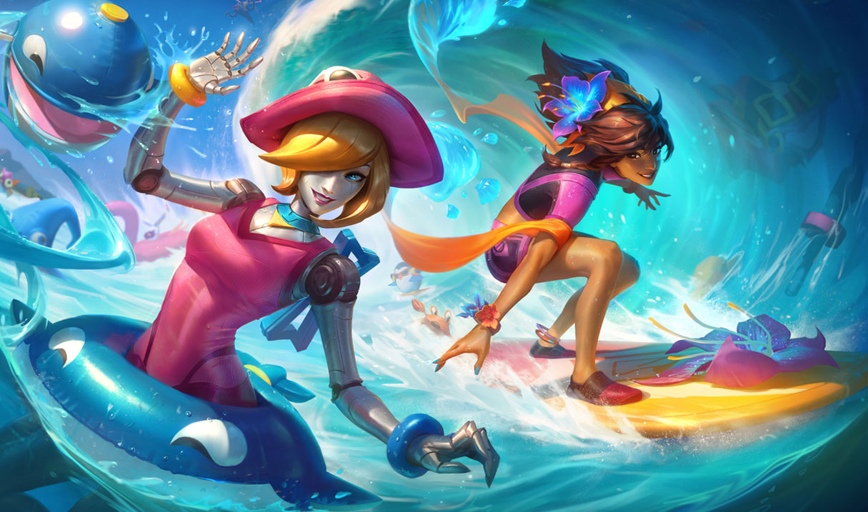 Pool Party Taliyah splash