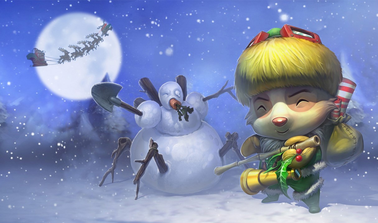 Happy Elf Teemo splash