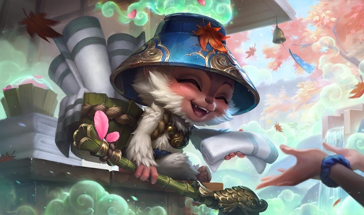 Spirit Blossom Springs Teemo splash