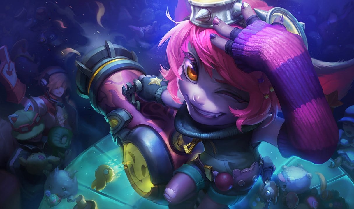 Riot Girl Tristana splash