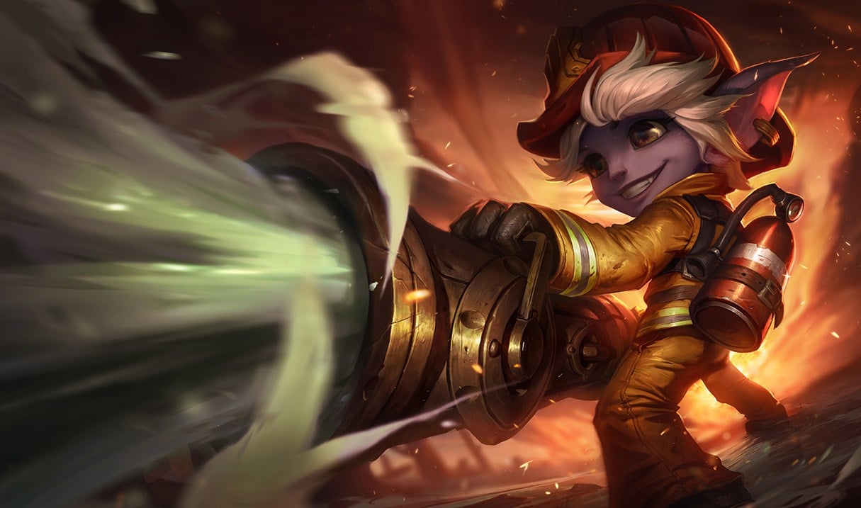 Firefighter Tristana splash