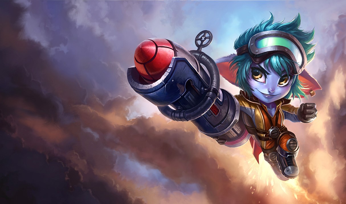 Rocket Girl Tristana splash