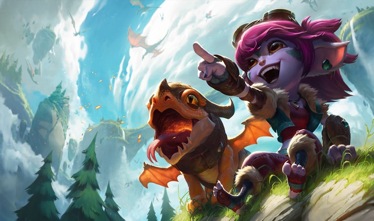 Dragon Trainer Tristana splash