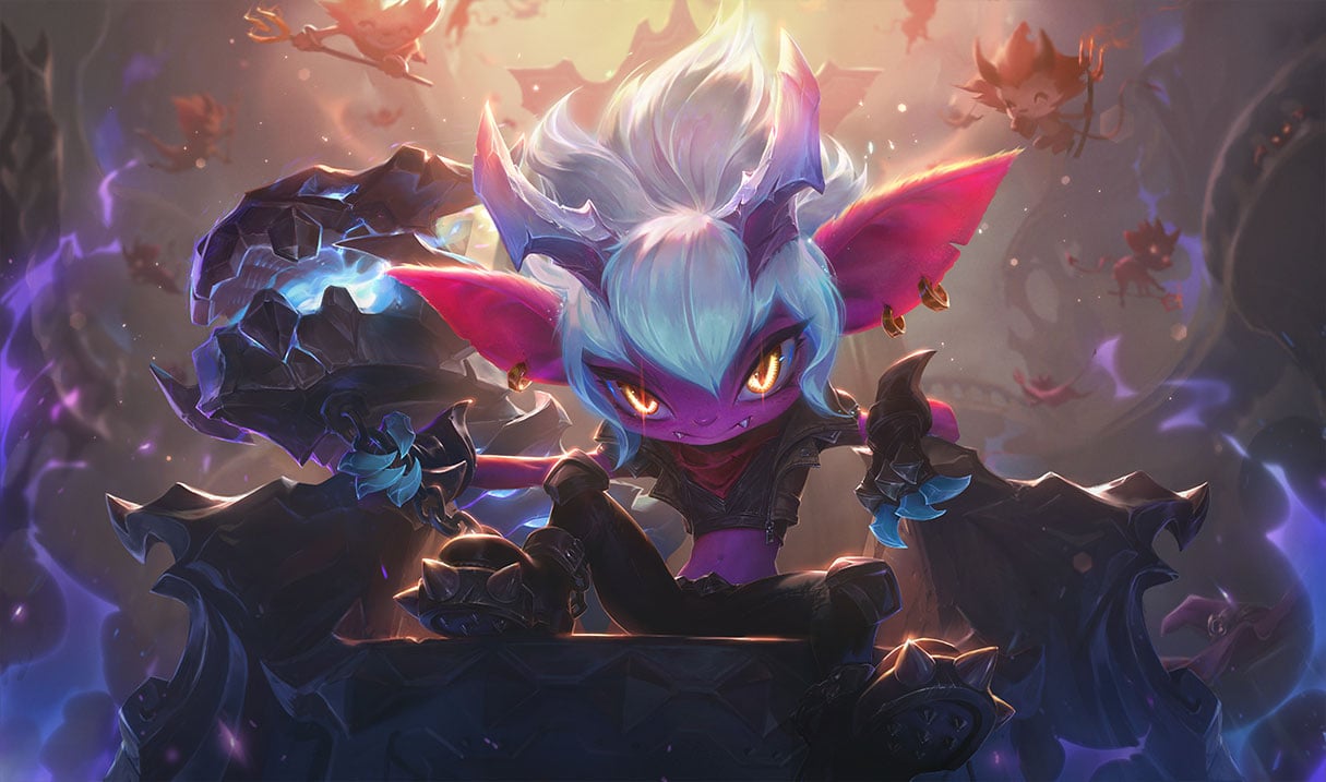 Little Demon Tristana splash