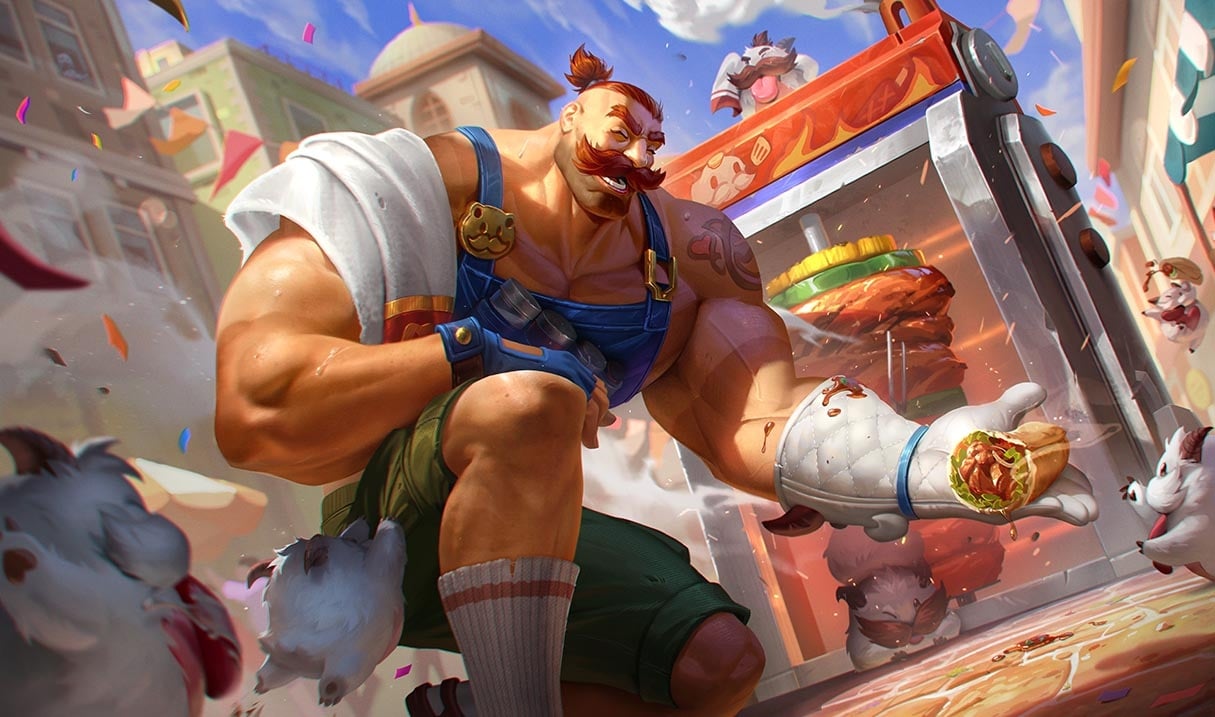 Grill Master Braum splash