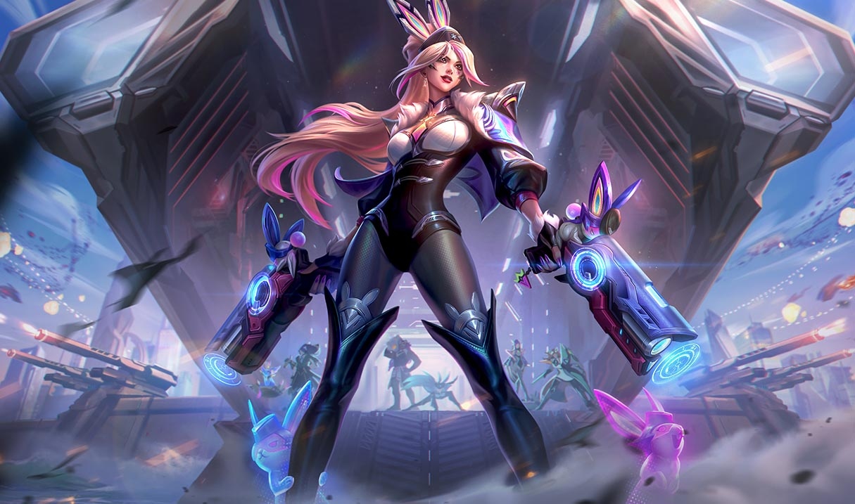 Admiral Battle Bunny Miss Fortune splash