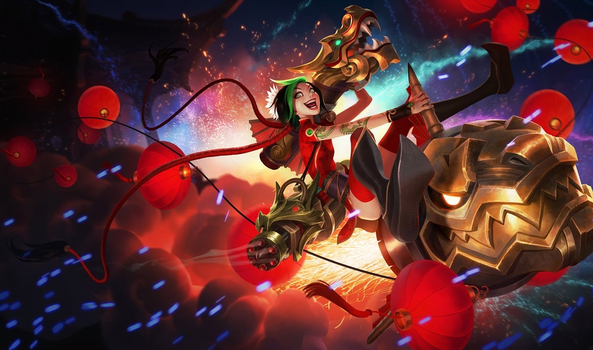 Firecracker Jinx splash