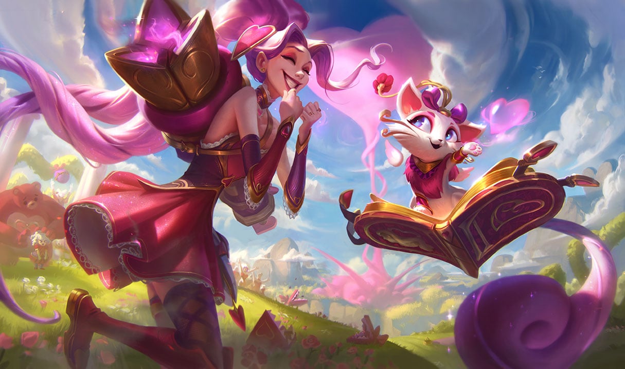 Heartseeker Jinx splash