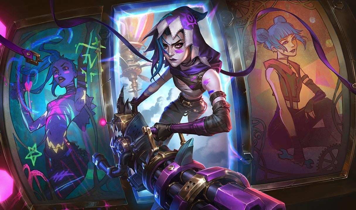 Arcane Fractured Jinx splash