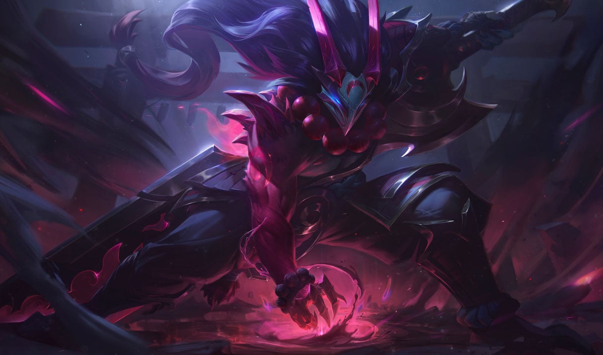 Blood Moon Tryndamere splash