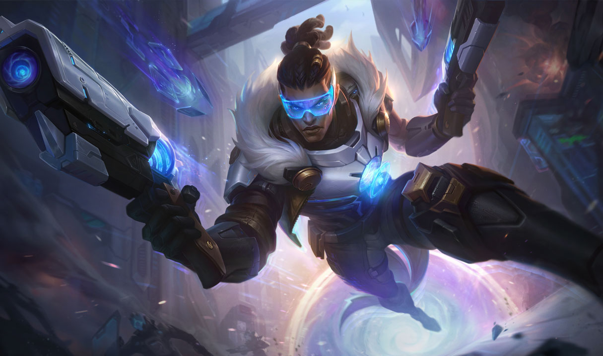 Pulsefire Lucian splash