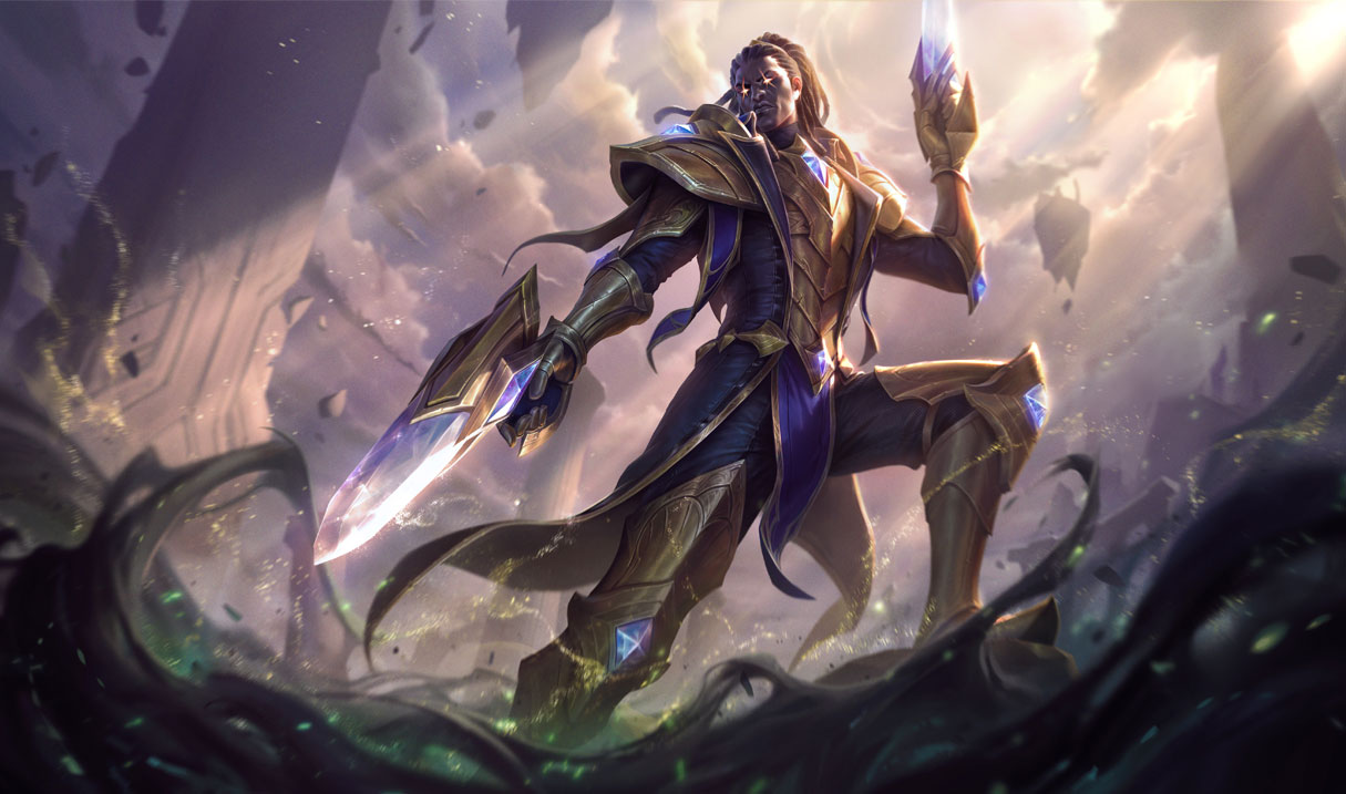 Victorious Lucian splash