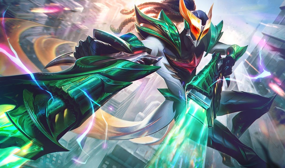 Masked Justice Lucian splash